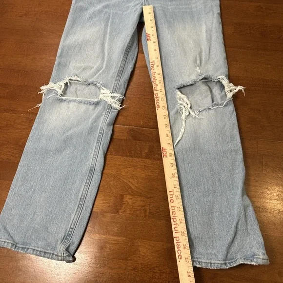 Abercrombie & Fitch Jeans Women's Size 2s The 90s Straight Ultra High Rise Curve - Picture 8 of 14